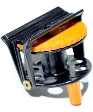 Pelengas Speargun Reel - Black-Orange Plastic | Durable and Reliable - Buy Online on SooperMarket.com