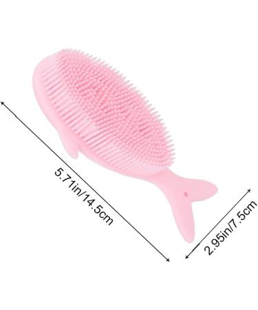 Soft One-Sided Bath Shampoo Brush - Exfoliating Body Scrubber for Wet and Dry Brushing - Buy Online on SooperMarket.com