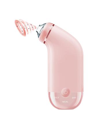 Glamne Blackhead Remover Vacuum Pore Cleaner Suctioner Electric Rechargeable Facial Blackhead Removers Cleaner Tool for Men and Women (Pink)
