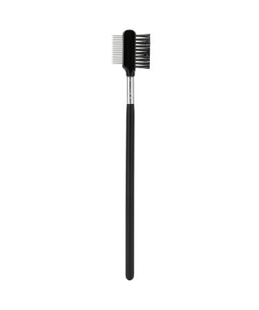 Professional Double-Headed Eyebrow Brush & Comb - Stainless Steel Dual-Use Makeup Tool for Women & Girls | Perfect for Eyebrow and Eyelash Grooming - Buy Online on SooperMarket.com