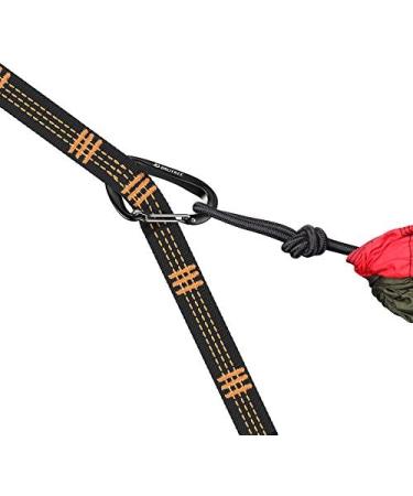 Brotree Carabiner Hooks - 1200kg Heavy-Duty Screw Lock Perfect for Hiking Camping & Fishing - 2 Black Wire Gate Key Rings - Buy Online on SooperMarket.com
