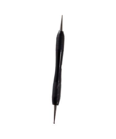 Black Dual Sided Comfort Grip Modeling Tools  for Carving Figurines, Embossing, or Smoothing Glue Seams (Balled End)