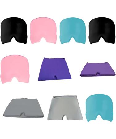 Dajidafu Eye Patch Multifunctional Gel Migraine Relief Hat Lightweight Eyepatches Sleeping Covers Cooling Cover Tension Women Double Layer/Pink - Buy Online on SooperMarket.com