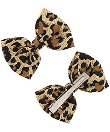 Zac's Alter Ego Satin Leopard Print Bows - Buy Online on SooperMarket.com