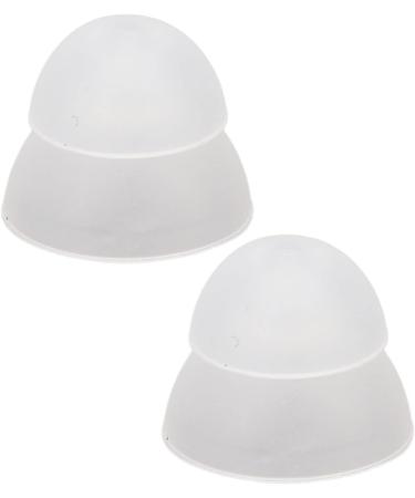Silicone Hearing Amplifier Dome & Cleaning Brush Set | Earplug Ventilation Brush for Optimal Hearing Aid Care - Buy Online on SooperMarket.com