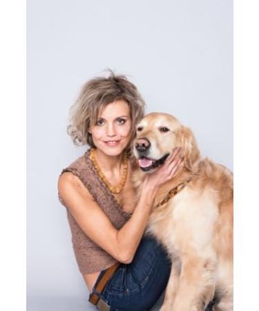 100% Baltic Amber Dog Necklace & Collar | Natural Tick Protection for Cats & Dogs - Handmade in Lithuania - Buy Online on SooperMarket.com