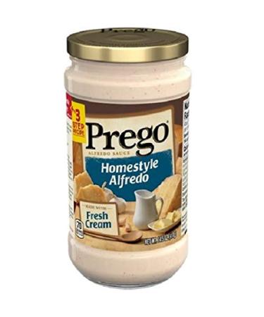 Prego Alfredo Sauce, Homestyle Alfredo, 14.5 Oz. (Pack of 3)