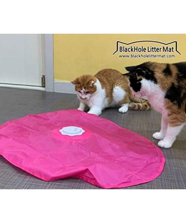 Blackhole Catch The Tail Cat Toy Interactive Play-Catch Electric Rotating Feather Motion Automatic Best Undercover Mouse Under Blanket Cat Toy - Buy Online on SooperMarket.com