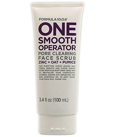 Formula 10.0.6 One Smooth Operator Pore Clearing Face Scrub 3.4 fl oz (100 ml)