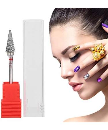 Nail Drill Bits Tungsten Steel Manicure Pedicure Grinding Head - Red - Buy Online on SooperMarket.com