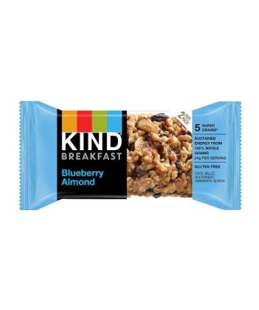 Kind Breakfast Bars Variety 5 Flavors Dark Chocolate Blueberry Almond Honey Oat Peanut Butter Almond Butter. 12 Pack. In Sanisco Packaging. - Buy Online on SooperMarket.com