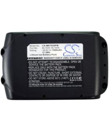 High-Quality Battery Replacement for Makita 194065-3 194066-1 194204-5 & More - International Shipping Available - Buy Online on SooperMarket.com