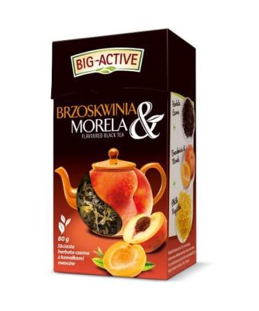 BRZOSKWINIA I MORELA Herbata Owocowa Naturalna Polska Herbapol