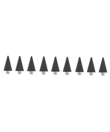 DOITOOL 9 Pcs Wax Head Nail Diamond Picker Diy Tools Rhinestones Wax Picker Nail Jewels Rhinestones Nail Wax Replacement Head Fiberglass Nail Extensions Nail Diamonds Dotting Manicure