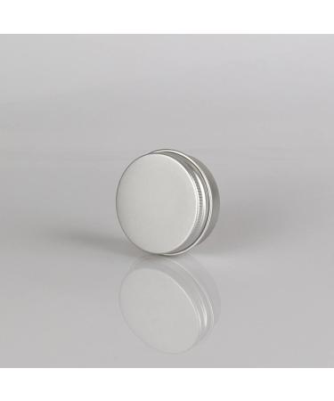 Tianzd 100pcs 10ml Aluminum Tins - Silver Screw Cans for Cosmetics Ointments & Candles | Includes 3 Spoons & 100 Etiquette Labels - Buy Online on SooperMarket.com