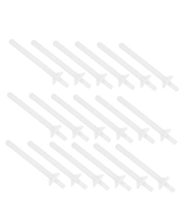Foytoki 50 pieces nose hair removal pp stick nose wax nose wax nose hole cleaning wax pins nose hair pencil nostril wax spatula hair removal wax pins