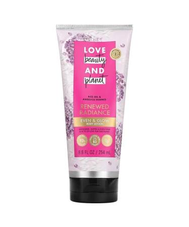 Love Beauty And Planet Even & Glow Body Lotion Renewed Radiance Rice Oil & Angelica Essence 8.6 fl oz