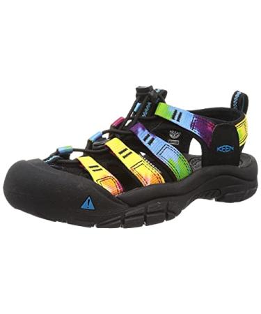 KEEN Women's Newport H2 Closed Toe Water Sandals 9 Original Tie Dye