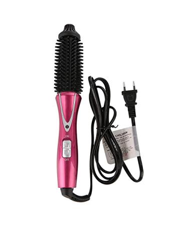 Hair Dryer Brush K&K 1.5 Inch Ceramic Curling Iron Brush Urling Iron Curling Iron Brush Electric Hair Curler Comb Brush Volumizing Hot Air Brush Folding Hair Curler Comb Brush Cooliss Folding Brush I