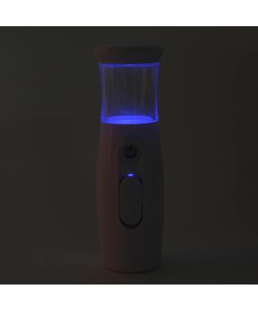 Nano Mist Sprayer White 30ml/10Z Mini Nano Mister for Travel Outdoor Face Cool Mist Steamer for Eyelash Extensions Skin Care Make Up Facial Mister for Normal Oily Dry Mixed Sensitive Skin - Buy Online on SooperMarket.com