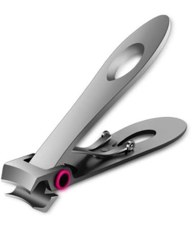 2 Pieces Large Mouth Nail Clippers Thick Nail Cutter Stainless Steel Professional with Large Mouth Silver - Buy Online on SooperMarket.com