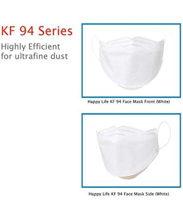 GOOD DAY Black KF94 Certified Dust Masks - 10 Pack for Adults | Single Use, Individual Packaging - Buy Online on SooperMarket.com