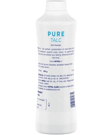 Nivea Pure Talc 400Gm - Buy Online on SooperMarket.com