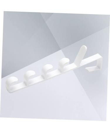 Baluue 4 pcs Plastic Hooks for Hanging Towel Hook Hanging Rack Multifunctional Hooks Plastic Hanger Hook 2pcsx2pcs Whitex2pcs - Buy Online on SooperMarket.com