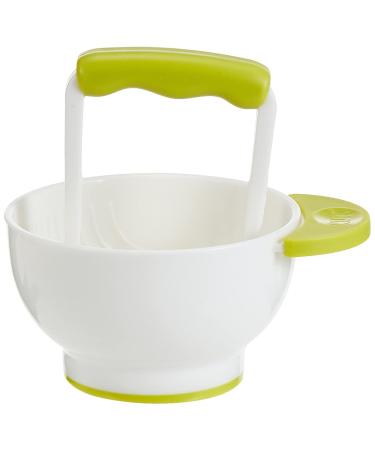 NUK Fresh Foods Masher & Baby Bowl | Baby Puree Maker | BPA-Free | Green