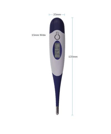 Buy Digital Flexible Thermometer for Adults & Children - Easy-to-Use with 25 Probe Covers International Shipping Available - Buy Online on SooperMarket.com