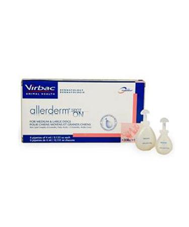 Virbac ALLERDERM Spot ON Sis 6X2 ML - 50 g