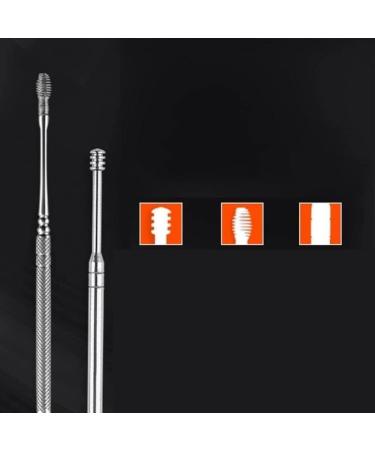 Stainless Steel Earwax Remover Kit - 7 Piece Set for Ear Cleaning and Wax Removal - Buy Online on SooperMarket.com