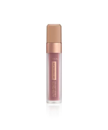 L Or al Paris Infaillible Ultra Matte Les Chocolats in No. 842 Candy Man liquid lipstick with ultra-matt finish and chocolate fragrance 8 ml 842 Candy Man 1 piece (1 Pack)