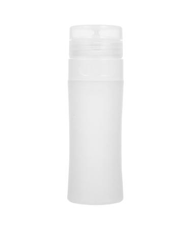HEMOTON Travel Bottle 60ml Travel Size Container Refillable Squeezable Travel Accessories for Toiletries Green Transparent 11.4X3.6CM