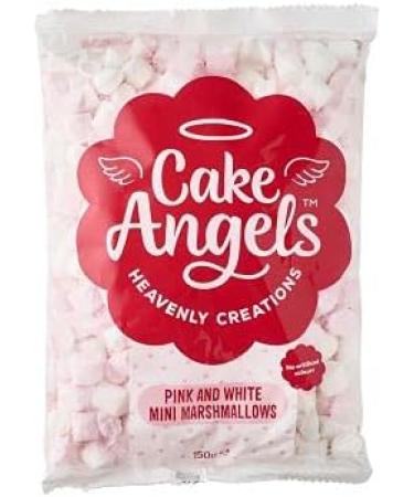 Cake Angel Pink and White Mini Decorating Marshmallows 150g - Buy Online on SooperMarket.com