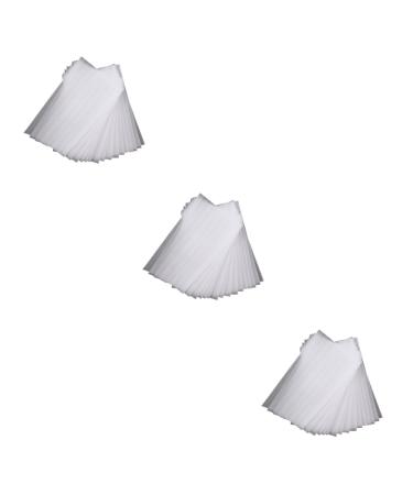 150 Sheets Pearl Cotton Highlighter Hair Paper Mesh Hair Dye Pad Hair Dye Paper Hair Foils Hair Dye Brush and Bowl Hair Coloring Kit Perm Kit Tools White Care Foam Supplies 30x10cmx3pcs Whitex3pcs