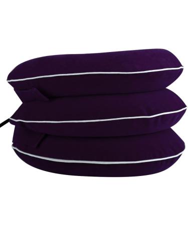Purple Inflatable Cervical Neck Traction Device for Neck Pain Relief - Buy Online on SooperMarket.com