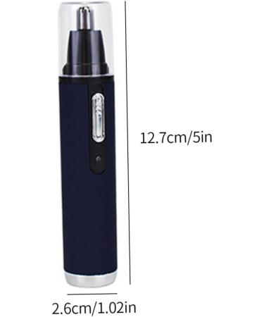 Shop Travel-Friendly Nose Hair Trimmer - Painless Electric Ear Hair Removal for Men | Blue Grooming Tool - Buy Online on SooperMarket.com