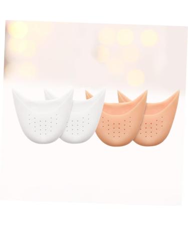 Anneome 2 Pairs Silicone Gel Block Heel Toe Enhancers for Women - Dressy Pointed Toe Inserts & Protectors - Buy Online on SooperMarket.com