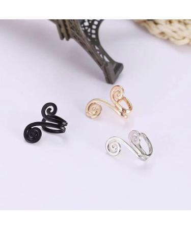 4 Pairs Reetuzz Acupuncture Earring Acupressure Slimming Earrings Non Piercing Acupressure Earrings Acupressure Earrings for Weight Loss Women Ear Clips for Acupressure (D) - Buy Online on SooperMarket.com