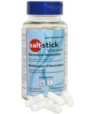 SaltStick Vitassium Buffered Electrolyte Salts Capsules Dietary Supplement 100 count bottle - Buy Online on SooperMarket.com