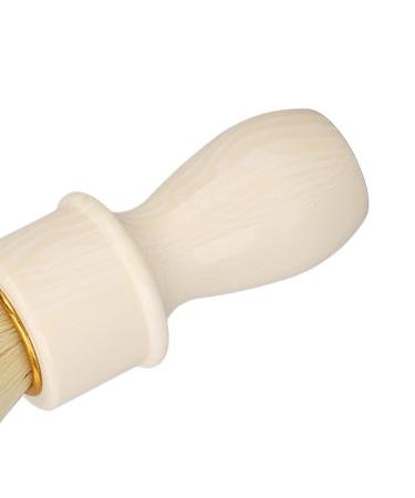 Ergonomic Razor Brush for Men | Soft Bristles & Resin Handle - Ideal Facial Care Tool for Home & Salon - Buy Online on SooperMarket.com