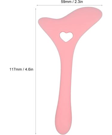 Eyebrow Pencil Stencil Resusable Silicone Eyeliner Tool Multifunctional Tail Spoon Flexible Eyeliners Template for Makeup(Pink) - Buy Online on SooperMarket.com