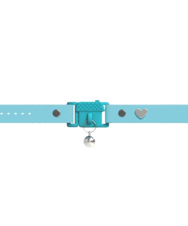 Kittyrama cats and kitten neck bands.As seen in Vogue.Awarded.Approved by the veterinarian.Breakaway hypoallergenic comfortable and soft.Kitten aqua.Other styles available kitten kitten aqua