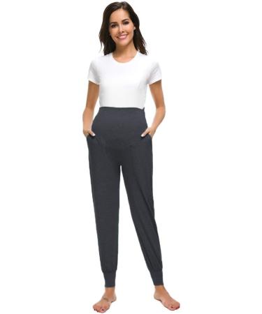 Love2Mi Maternity Women's XL Dark Gray Casual Lounge Jogging Pants - Buy Online on SooperMarket.com