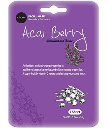 Celavi Collagen Facial Mask - Classic Korean Skincare for Moisture Tightening & Spot Reduction | 3 of 12 Flavors | 36 Masks - Made in Korea - Buy Online on SooperMarket.com
