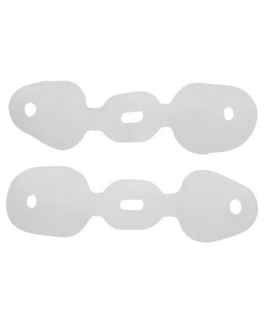 Silicone Toe Separator 1 Pair for Toe Straightening and Bunion Relief - Toe Correction Pads for Yoga and Correct Toes - Hammer Toe Corrector for Women and Men - Buy Online on SooperMarket.com