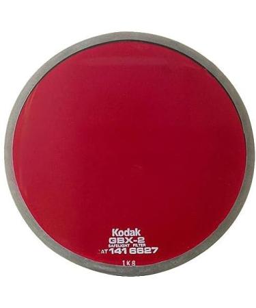 KODAK Safelight Filter #GBX-2 5.5 Round Size - High-Quality Safelight Filter for Darkroom Use - Buy Online on SooperMarket.com