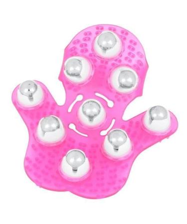 MagiDeal 6x Massage Gloves with 9 Rotating Balls Body Massage Gloves Full Body Massager
