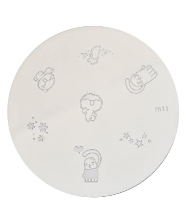 Konad stencil stamping stamping stencil M11